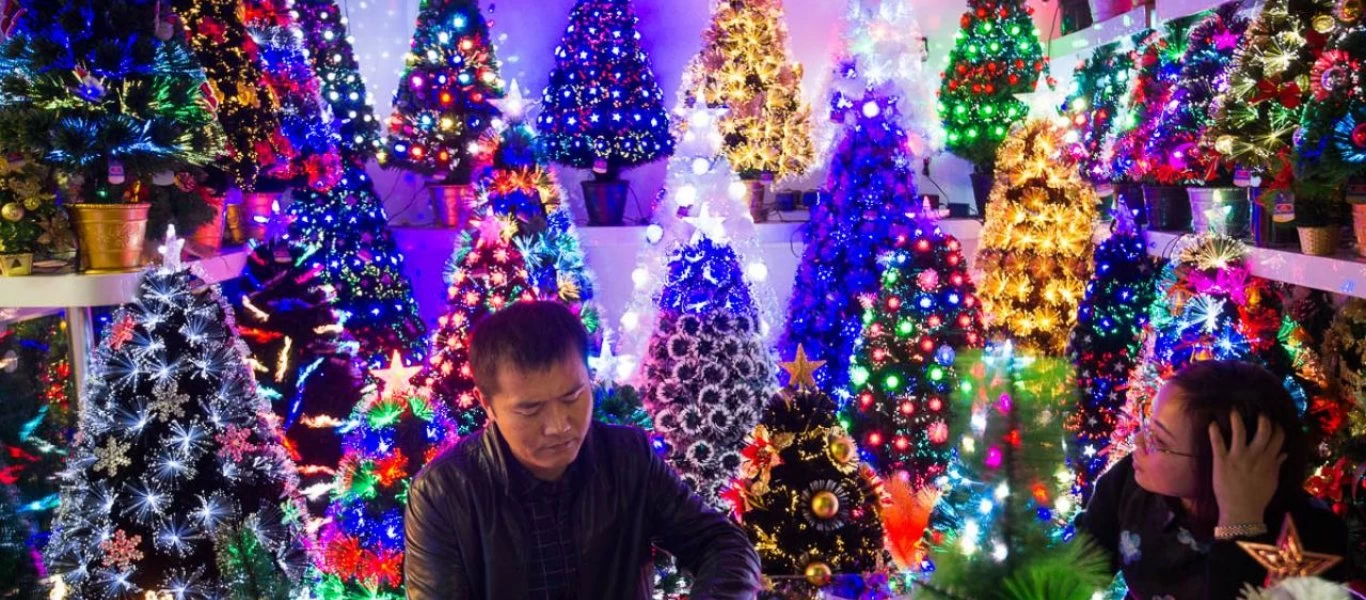 Έσβησαν τα φώτα στη «Χριστουγεννιάτικη Πόλη» στην Κίνα - Χωρίς φως και θέρμανση